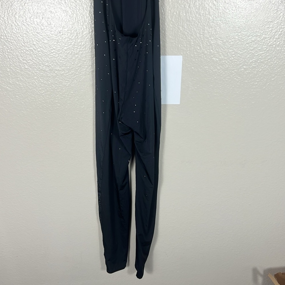 (SOLD) SKIMS X Swavorski Jelly Sheer Intimates Halter Catsuit - Picture 7 of 9